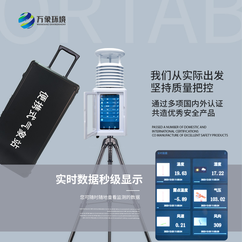 一體化五參數氣象監(jiān)測站